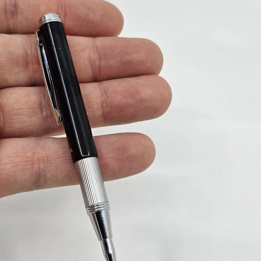 Zebra 10110 Telescopic Ballpoint Pens Count Black & Silver